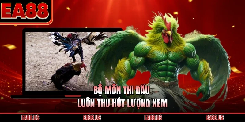 Bộ môn thi đấu luôn thu hút lượng xem 